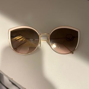 Fendi pink glasses
